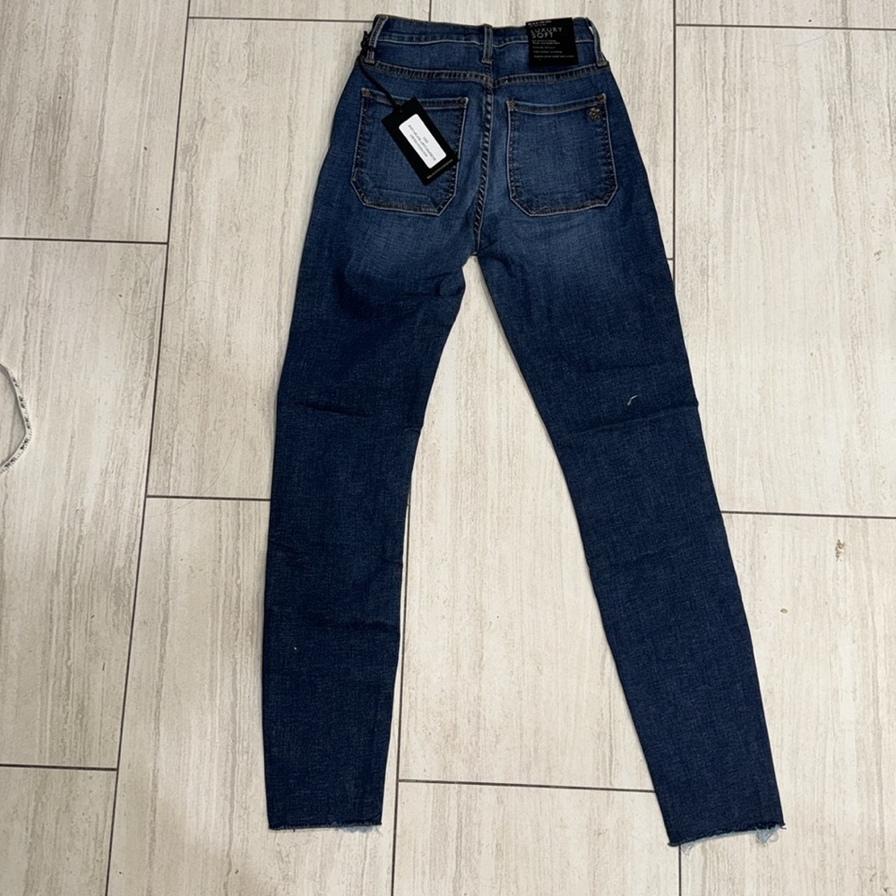 Stretch Black Orchid Jeans luxury soft size 25 - Picture 2 of 9